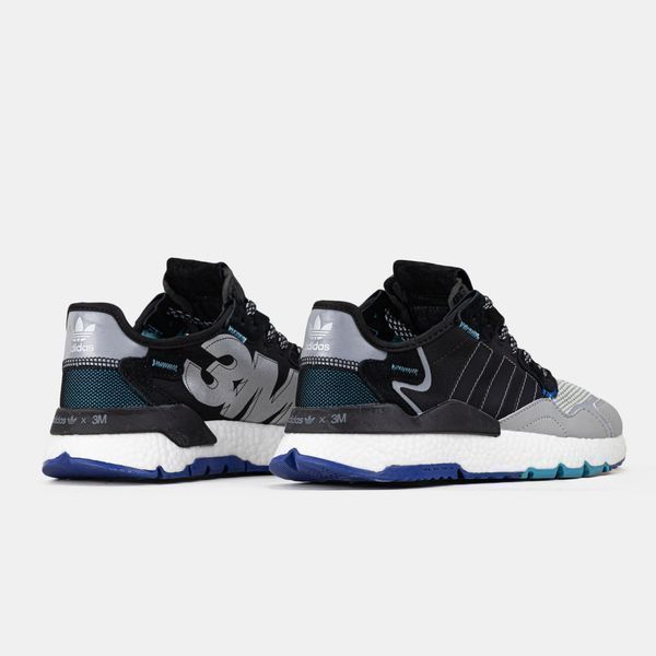 Adidas Nite Jogger Black Grey #art1704-1405328 фото