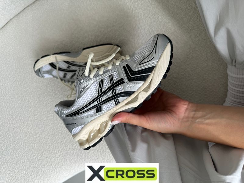 Asics Gel-Kayano 14 White/Silver/Black asc-0002-402122 фото