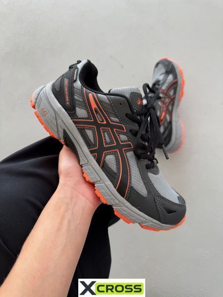 Asics Gel-Venture 6 Grey/Orange Gore-Tex asc-0094-885689 фото