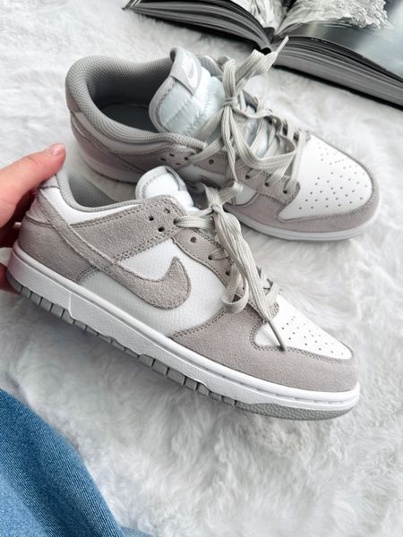 Nike SB Dunk Low White/Grey Textile nik-0639-1105888 фото