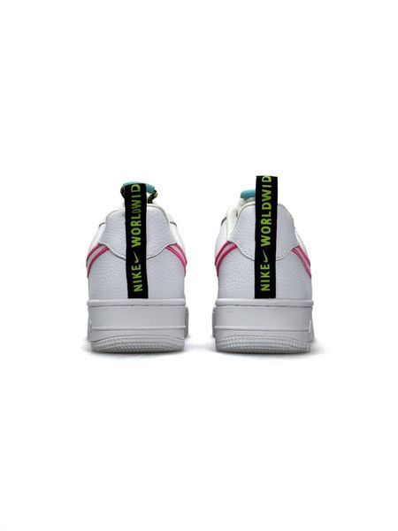 Nike Air Force 1 '07 PRM Worldwide Pack White Pink B6008-1768051 фото