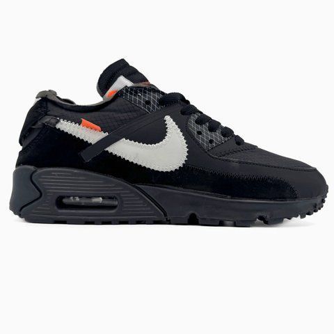 Nike Air Max x OFF-White 90 GPX Black nik-0515-923916 фото