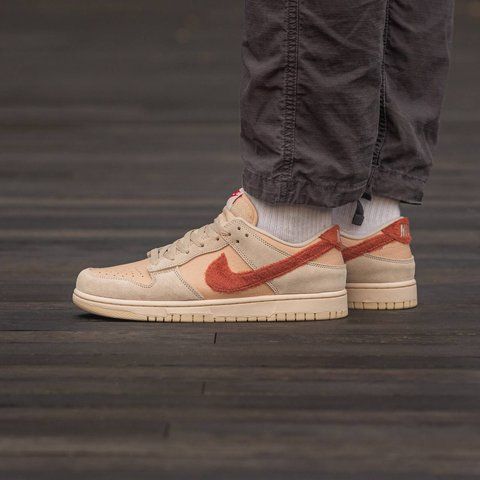 Nike Dunk Low Terry Swoosh 1477-785338 фото
