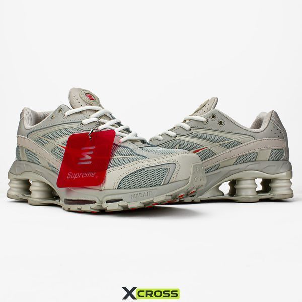 Supreme x Nike Shox Ride 2 "White/Red" B65-1527683 фото