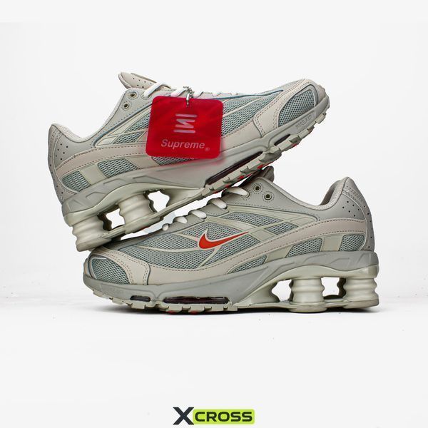 Supreme x Nike Shox Ride 2 "White/Red" B65-1527683 фото