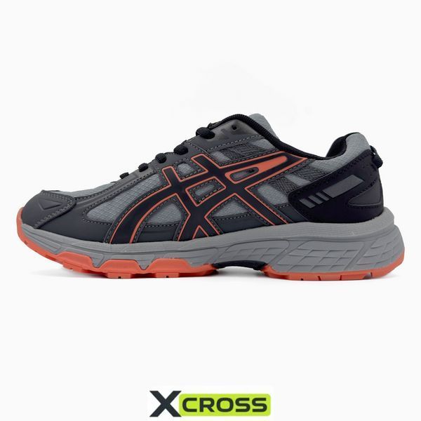 Asics Gel-Venture 6 Grey/Orange Gore-Tex asc-0094-885689 фото