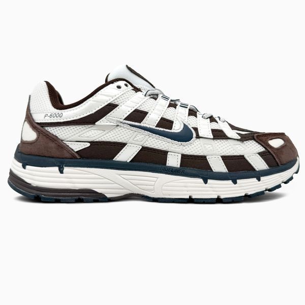 Nike P-6000 White/Brown nik-0651-1173574 фото