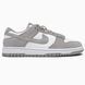 Nike SB Dunk Low White/Grey Textile nik-0639-1105888 фото 1