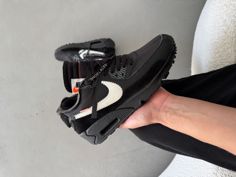 Nike Air Max x OFF-White 90 GPX Black nik-0515-923916 фото