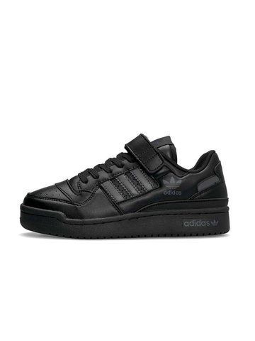 Adidas Originals Forum 84 Low Black Grey Leather B1645-834249 фото