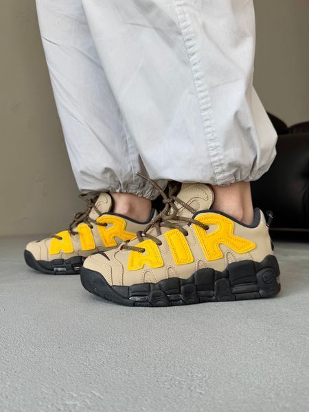 Nike Air More Uptempo 96 Brown/Black/Yellow nik-0587-1025039 фото