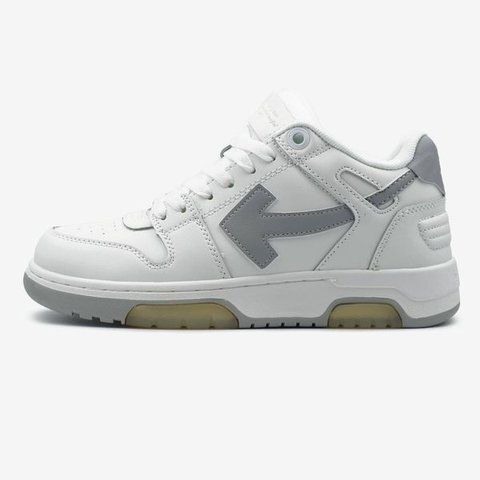 Off-White Out of Office Grey White 📦 16015-1439753 фото