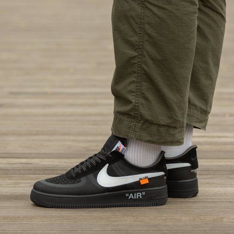 Nike Air Force x Off White Black 1715-675814 фото