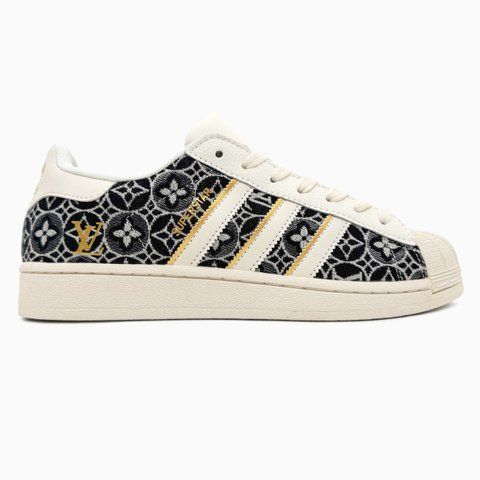 Adidas Superstar x Louis Vuitton Beige/Black adi-0534-1363205 фото