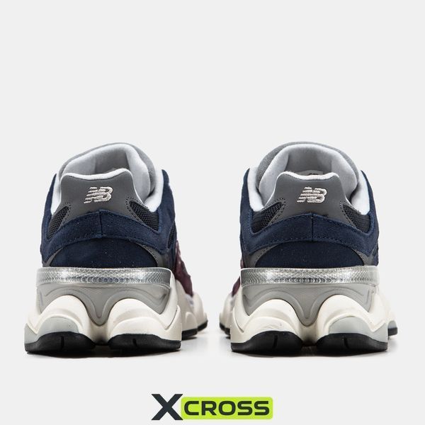 0855 New Balance 9060 Bordo/Blue 0855-327141 фото
