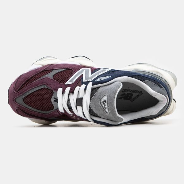 0855 New Balance 9060 Bordo/Blue 0855-327141 фото