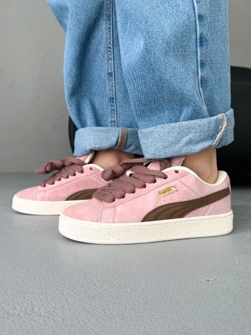 Puma Suede XL Pink/Brown pum-0027-1101087 фото