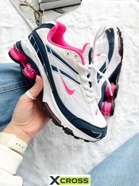 Nike Shox Ride 2 SP x Supreme White/Blue/Pink nik-0622-1087214 фото