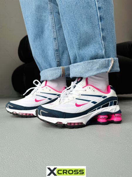 Nike Shox Ride 2 SP x Supreme White/Blue/Pink nik-0622-1087214 фото