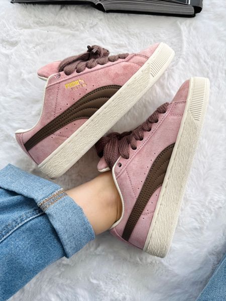Puma Suede XL Pink/Brown pum-0027-1101087 фото