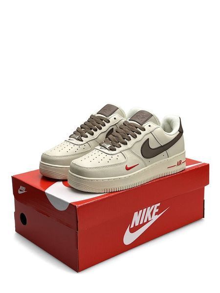 Nike Air Force 1 Low New Beige Brown B3747-1055006 фото