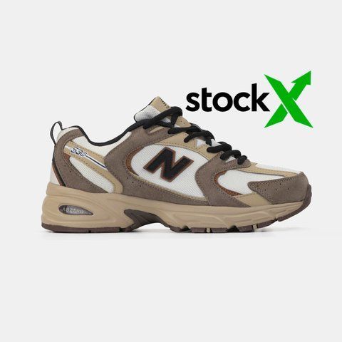New Balance 530 Brown White #art1463-1122456 фото