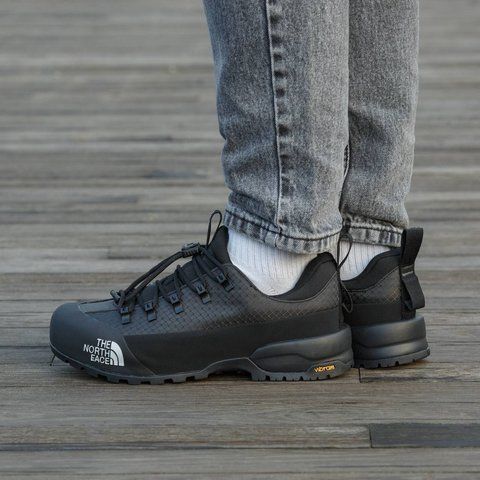 The North Face Glenclyffe Low Black White logo 2535-1396222 фото