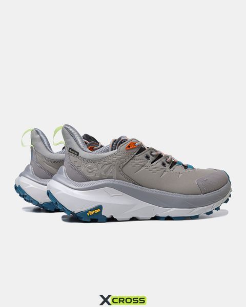 HOKA ONE ONE Kaha 2 Low Gore-Tex 'Sharkskin Blue Coral' 📦 Q007-901250 фото
