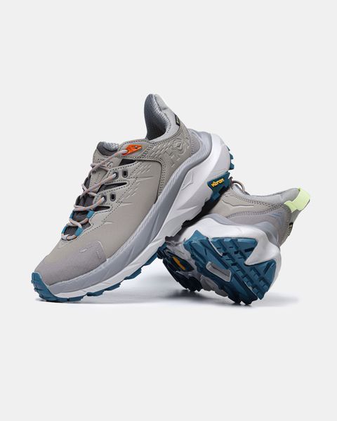 HOKA ONE ONE Kaha 2 Low Gore-Tex 'Sharkskin Blue Coral' 📦 Q007-901250 фото