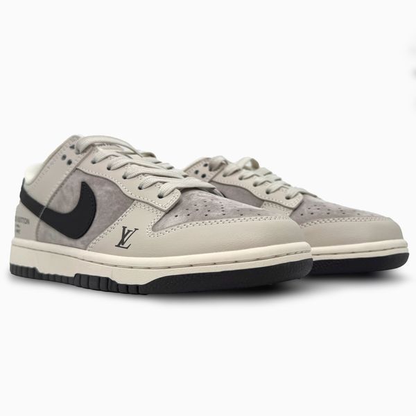 Nike SB Dunk Low x Louis Vuitton Grey/Black nik-0613-1070642 фото