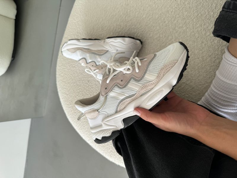 Adidas Ozweego White/Beige adi-0323 adi-0323-434757 фото