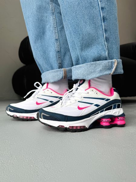 Nike Shox Ride 2 SP x Supreme White/Blue/Pink nik-0622-1087212 фото
