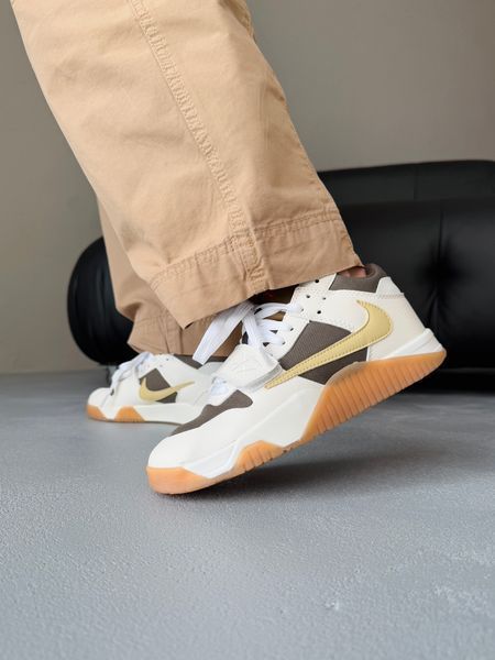 Nike Air Jordan x Travis Scott Jumpman Jack Beige/Brown nik-0604-1052557 фото