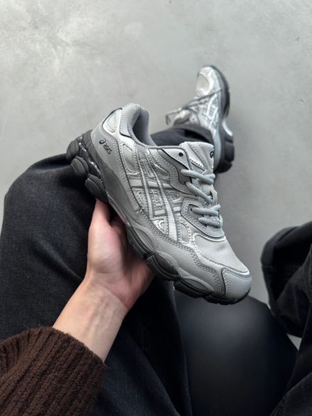 Asics Gel-NYC Silver/Black asc-0132-975299 фото
