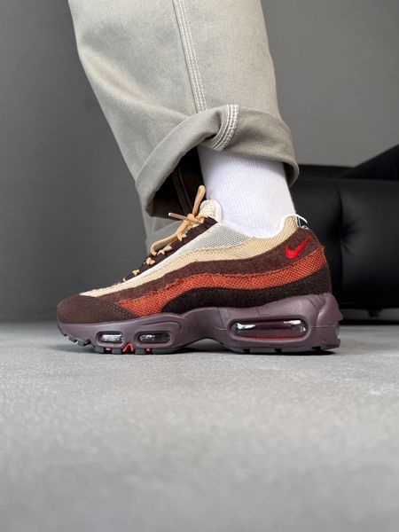 Nike Air Max 95 Red/Brown nik-0528-970896 фото
