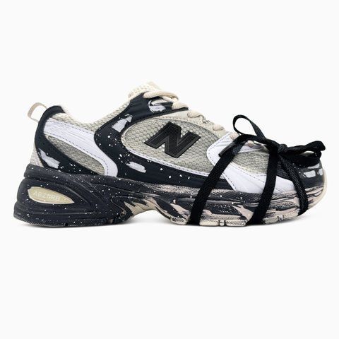 New Balance 530 Custom White/Black/Beige nbl-0473-1448774 фото