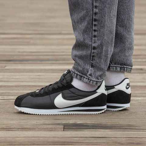Nike Cortez Black White Suede 2130-1070837 фото