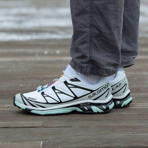 Salomon XT-6 Adv White Black Blue 1531-876533 фото