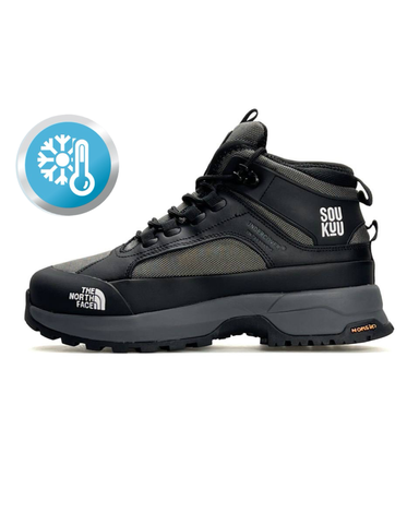 The North Face x SOUKUU Glenclyffe Fur Grey Black А4853-1352234 фото