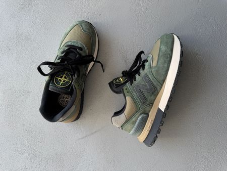 New Balance 574 Legacy x Stone Island Dark Green nbl-0462-1428946 фото