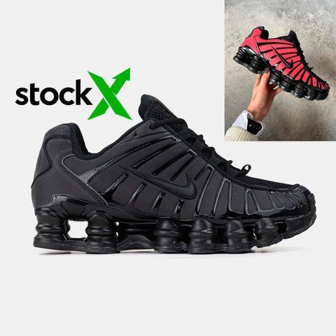 Nike Shox TL Black Red (змінюють колір) #art1611-1343717 фото