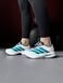 Adidas Adizero Boston 13 White/Pure Teal adi-0569-1464605 фото 3