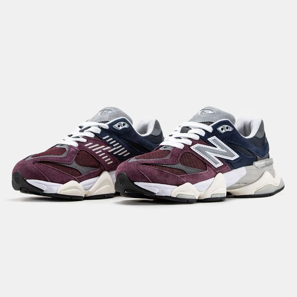 0855 New Balance 9060 Bordo/Blue 0855-327144 фото
