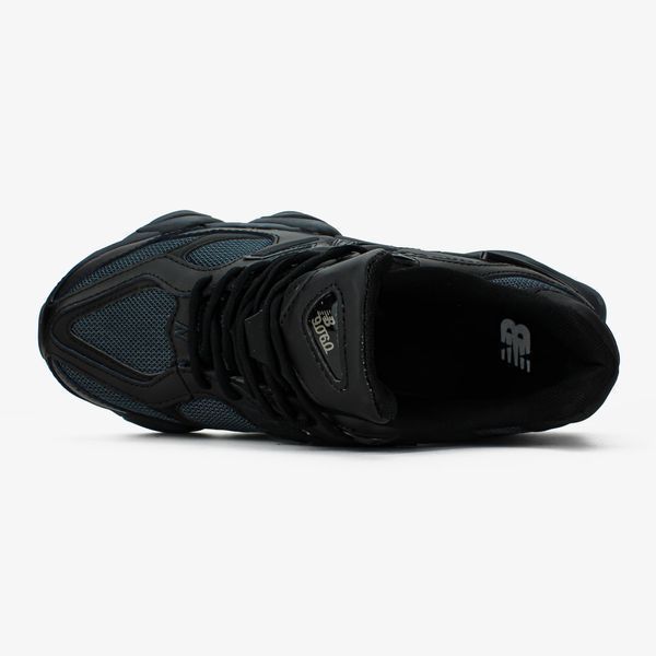 New Balance 9060 'Triple Black Leather' 070-1307563 фото