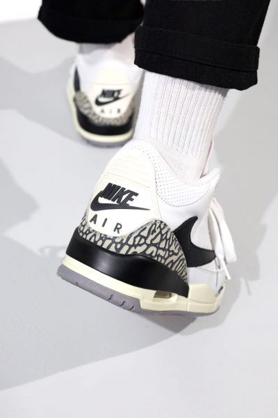 Nike Air Jordan 3 Retro White/Brown nik-0438-601455 фото