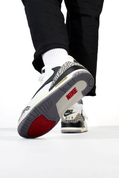 Nike Air Jordan 3 Retro White/Brown nik-0438-601455 фото