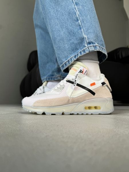 OFF-White x Nike Air Max 90 GPX White nik-0531-972415 фото