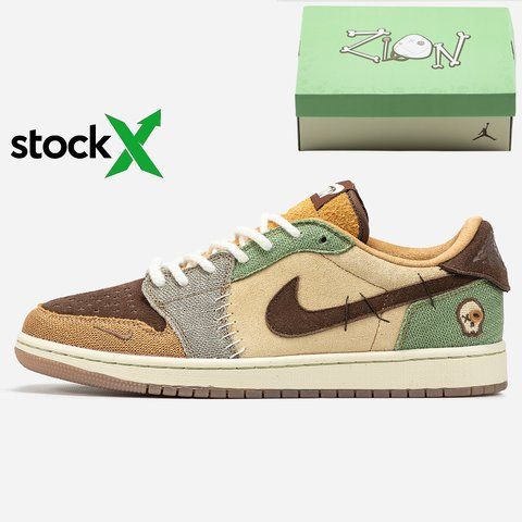2049 Nike Air Jordan 1 x Zion Williamson Voodoo 📦 2049-1017071 фото