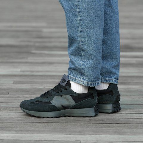 New Balance 327 Black Grey 1731-767767 фото