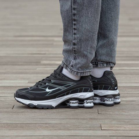 Nike Shox TL x Supreme Black White 2137-1093773 фото